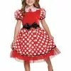 Disguise Girl's Minnie Mouse Classic Costume