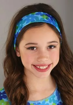 Fun Costumes Wild Flower 70s Costume Dress For Girls 9 Fun Costumes Wild Flower 70s Costume Dress For Girls -Cheap Halloween Costume Store girls wild flower 70s disco dress costume alt 2