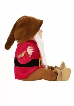 Fun Costumes Disney Snow White Grumpy Dwarf Costume For Infants -Cheap Halloween Costume Store infant grumpy dwarf costume alt 4