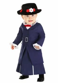 Fun Costumes Mary Poppins Infant Costume -Cheap Halloween Costume Store infant mary poppins costume alt 4
