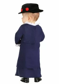 Fun Costumes Mary Poppins Infant Costume -Cheap Halloween Costume Store infant mary poppins costume alt 5