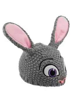 Elope Disney Judy Hopps Knit Gray Beanie -Cheap Halloween Costume Store judy hopps knit beanie alt 2