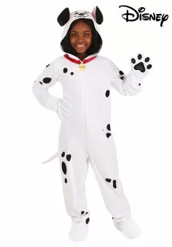 Fun Costumes Lucky Costume For Kids From Disney's 101 Dalmatians -Cheap Halloween Costume Store kids 101 dalmatians costume onesie alt 7