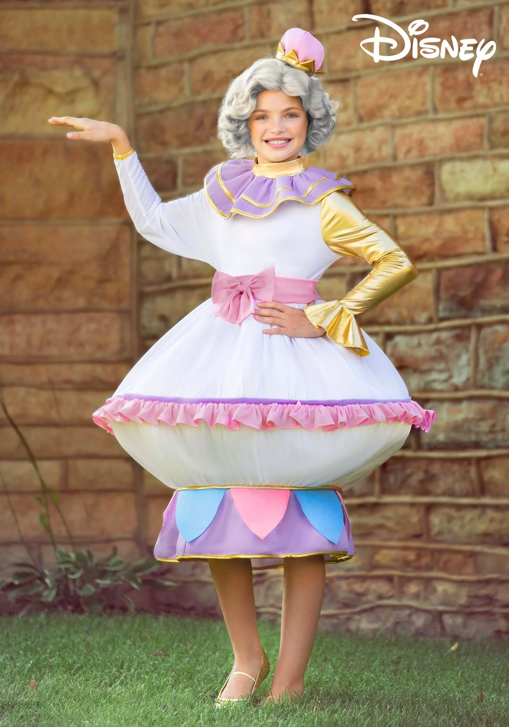 Fun Costumes Mrs. Potts Costume For Kids From Disney's Beauty And The Beast 3 Fun Costumes Mrs. Potts Costume For Kids From Disney's Beauty And The Beast