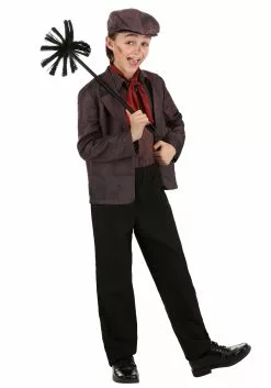 Fun Costumes Mary Poppins Bert Costume For Kids -Cheap Halloween Costume Store kids mary poppins bert costume alt 7