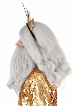 Partytime Wig Disney King Triton Beard And Wig Accessory Kit -Cheap Halloween Costume Store king triton beard and wig kit alt 2
