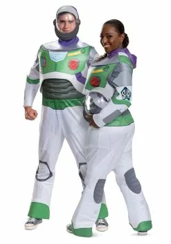 Disguise Lightyear Space Ranger Deluxe Costume For Adults -Cheap Halloween Costume Store lightyear adult space ranger deluxe costume alt 1