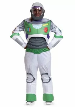Disguise Lightyear Space Ranger Deluxe Costume For Adults -Cheap Halloween Costume Store lightyear adult space ranger deluxe costume alt 3