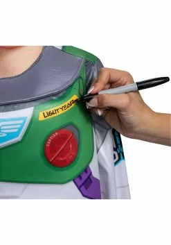 Disguise Lightyear Space Ranger Deluxe Costume For Adults -Cheap Halloween Costume Store lightyear adult space ranger deluxe costume alt 6