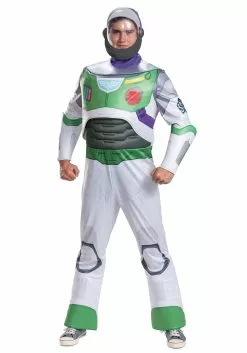 Disguise Lightyear Space Ranger Deluxe Costume For Adults -Cheap Halloween Costume Store lightyear adult space ranger deluxe costume alt 7