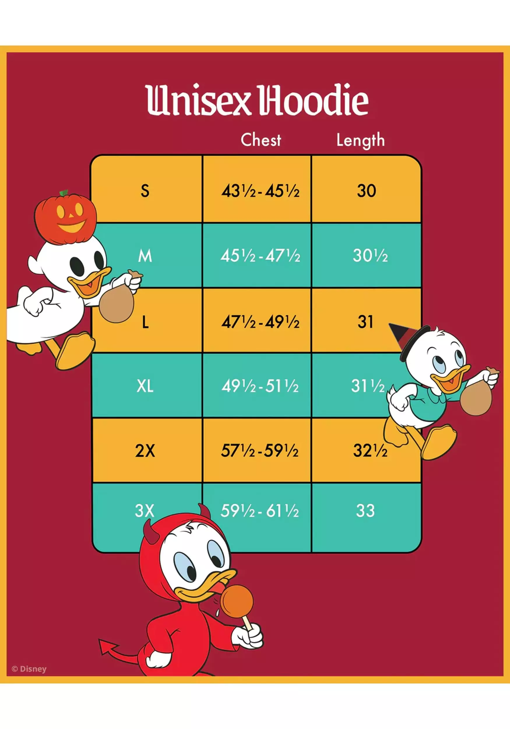 Loungefly Disney Huey, Dewey, And Louie Adult Halloween Hoodie 12 Loungefly Disney Huey, Dewey, And Louie Adult Halloween Hoodie - Image 10