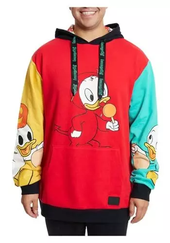 Loungefly Disney Huey, Dewey, And Louie Adult Halloween Hoodie 3 Loungefly Disney Huey, Dewey, And Louie Adult Halloween Hoodie
