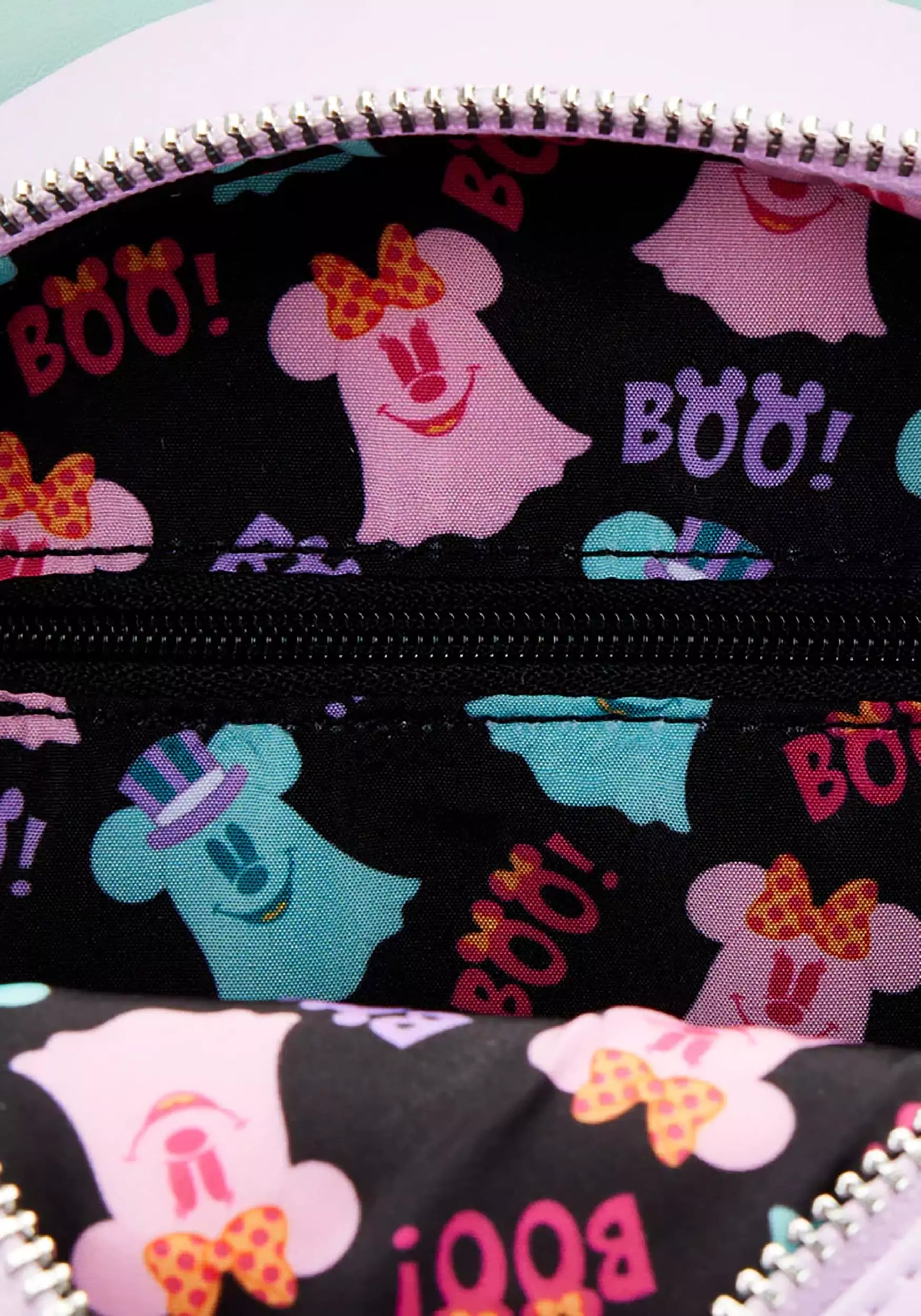Loungefly Disney Pastel Ghost Mickey And Minnie Mouse Glow Crossbody Bag 7 Loungefly Disney Pastel Ghost Mickey And Minnie Mouse Glow Crossbody Bag - Image 5