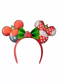 Loungefly Mickey Minnie Ornament Headband