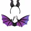 Elope Maleficent Dragon Horns Headband & Wings Accessory Kit 1 Elope Maleficent Dragon Horns Headband & Wings Accessory Kit -Cheap Halloween Costume Store maleficent dragon horns headband wings kit