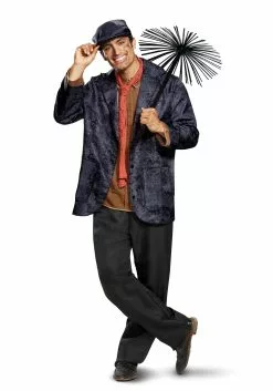 Disguise Mary Poppins Men's Deluxe Bert Costume