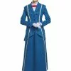 Disguise Limited Women's Mary Poppins Blue Coat Costume -Cheap Halloween Costume Store mary poppins womens mary poppins blue coat costume