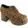 Ellie Leopard Platform Pimp Shoes For Men -Cheap Halloween Costume Store mens leopard platform pimp shoe