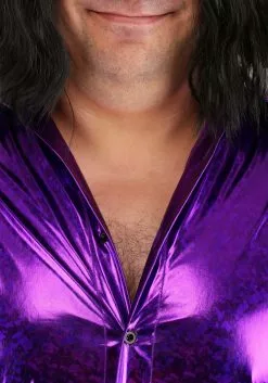 Fun Costumes Plus Size Shattered Glass Disco Shirt For Men -Cheap Halloween Costume Store mens plus size shattered glass disco shirt alt 3