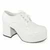 Ellie White Platform Pimp Shoes For Men 2 Ellie White Platform Pimp Shoes For Men -Cheap Halloween Costume Store mens white platform pimp shoes