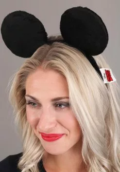 Elope Women's Mickey Ears & Glove Set -Cheap Halloween Costume Store mickey ears glove set alt 6