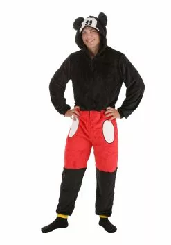 MJC International Adult Mickey Super Minky Union Suit
