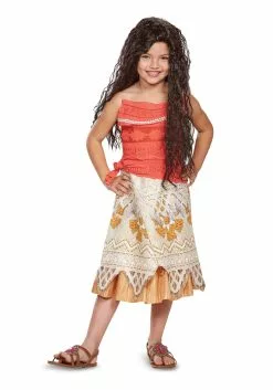 Disguise Disney Moana Classic Girls Costume -Cheap Halloween Costume Store moana classic child costume alt 3