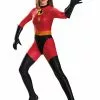 Disguise Adult Womens Mrs. Incredible Bodysuit Costume