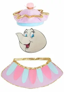 Elope Disney Women's Mrs. Potts Costume Accessory Kit 13 Elope Disney Women's Mrs. Potts Costume Accessory Kit -Cheap Halloween Costume Store mrs potts costume kit alt 5