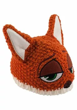 Elope Disney Nick Wilde Costume Knit Beanie 8 Elope Disney Nick Wilde Costume Knit Beanie -Cheap Halloween Costume Store nick wilde knit beanie alt 2