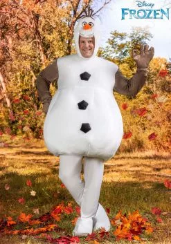 M&R TOY CO., LTD Disney Plus Size Olaf Frozen Costume