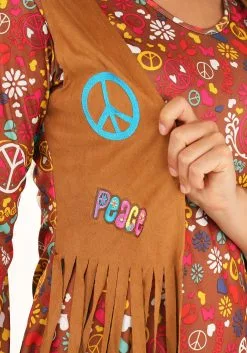 Fun World Peace & Love Hippie Adult Costume 16 Fun World Peace & Love Hippie Adult Costume -Cheap Halloween Costume Store peace love hippie womens costume 4