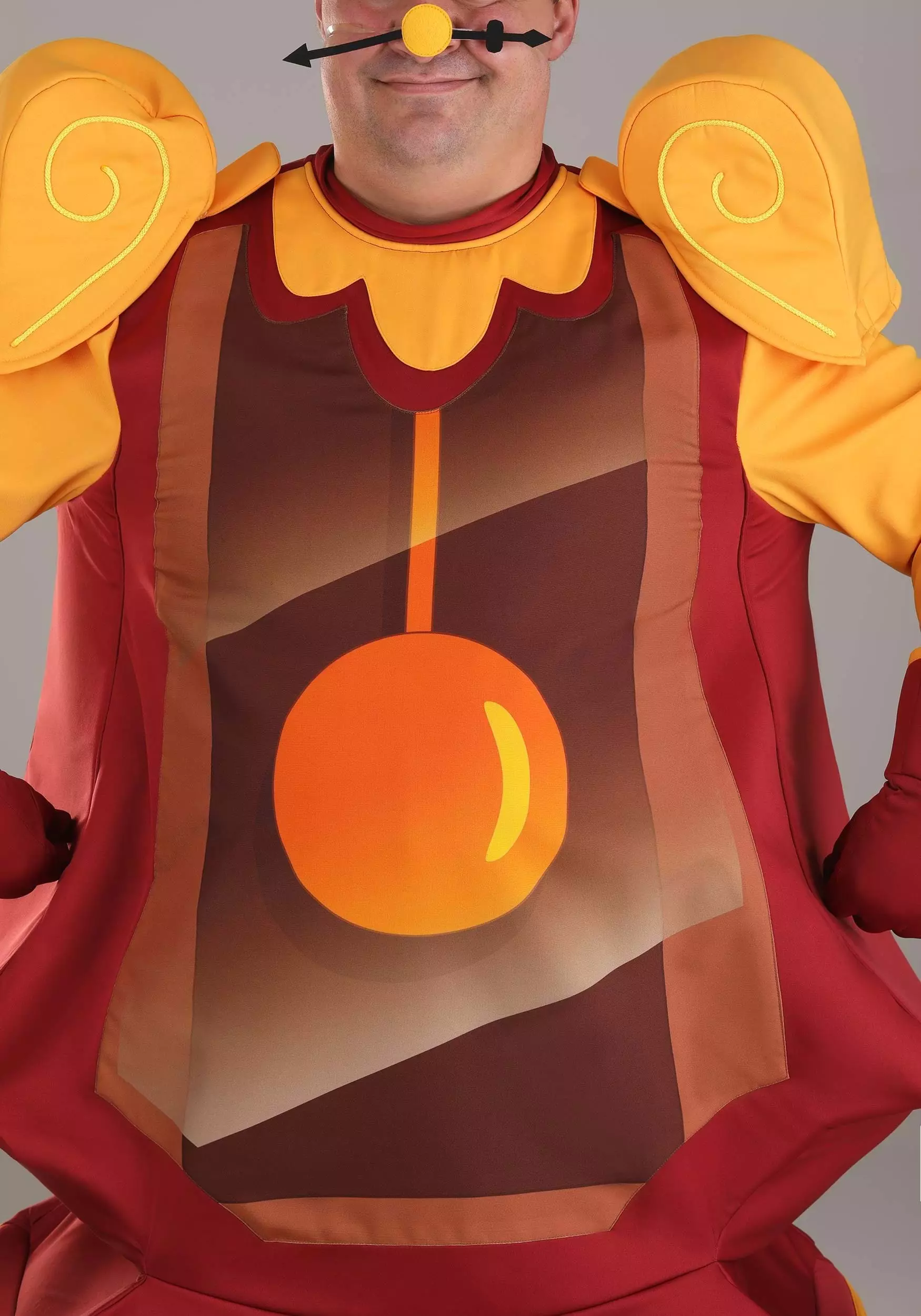 Fun Costumes Cogsworth Costume For Plus Size Men From Disney's Beauty And The Beast 10 Fun Costumes Cogsworth Costume For Plus Size Men From Disney's Beauty And The Beast - Image 8