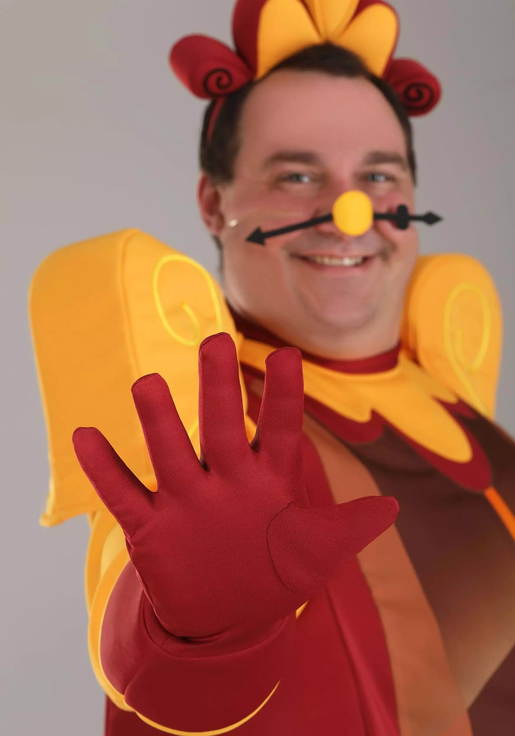 Fun Costumes Cogsworth Costume For Plus Size Men From Disney's Beauty And The Beast 9 Fun Costumes Cogsworth Costume For Plus Size Men From Disney's Beauty And The Beast - Image 7