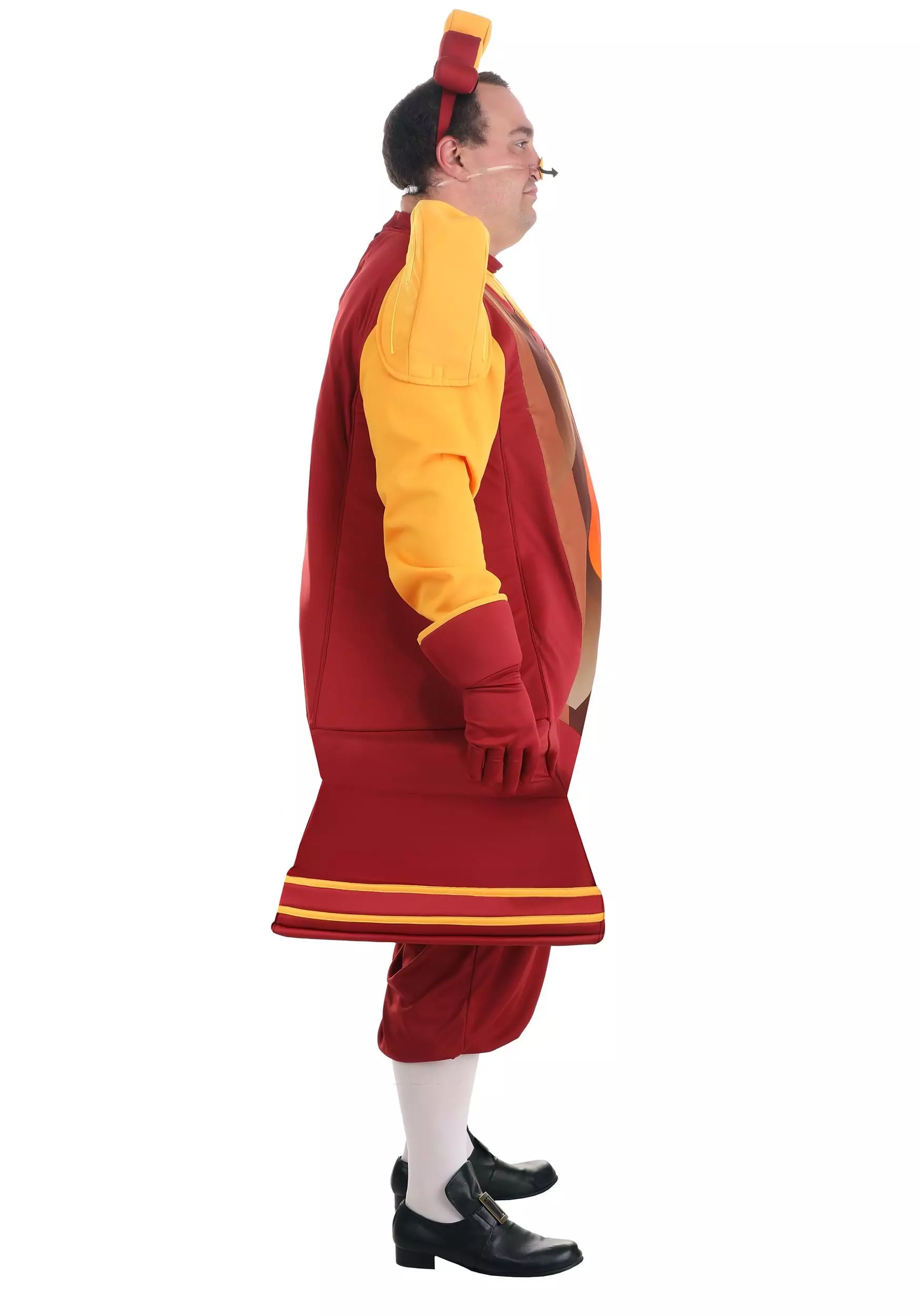 Fun Costumes Cogsworth Costume For Plus Size Men From Disney's Beauty And The Beast 7 Fun Costumes Cogsworth Costume For Plus Size Men From Disney's Beauty And The Beast - Image 5