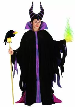 Fun Costumes Plus Size Classic Disney Maleficent Costume For Adults -Cheap Halloween Costume Store plus size classic maleficent costume alt 8