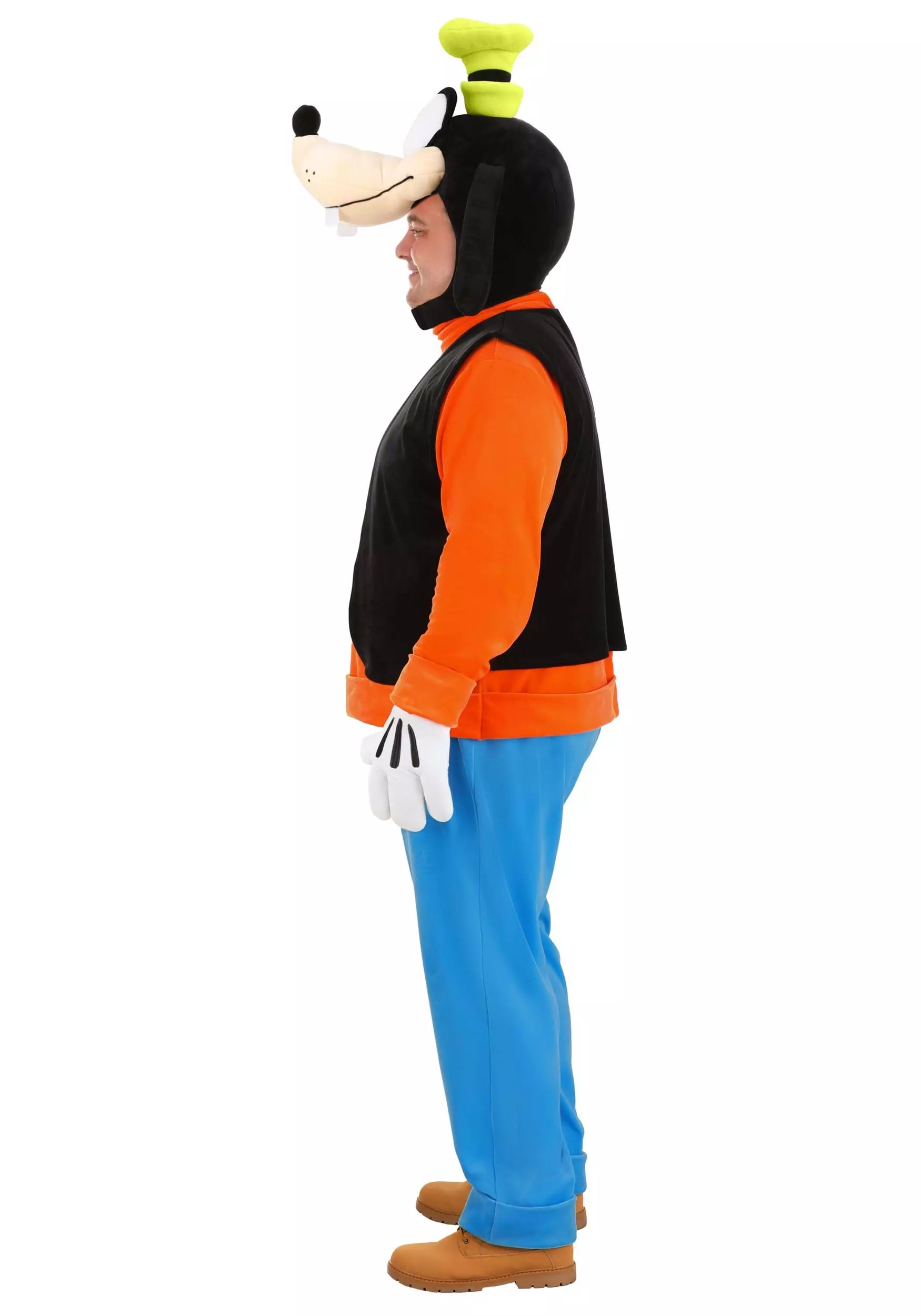 Fun Costumes Disney Plus Size Deluxe Goofy Costume For Adults 4 Fun Costumes Disney Plus Size Deluxe Goofy Costume For Adults - Image 2