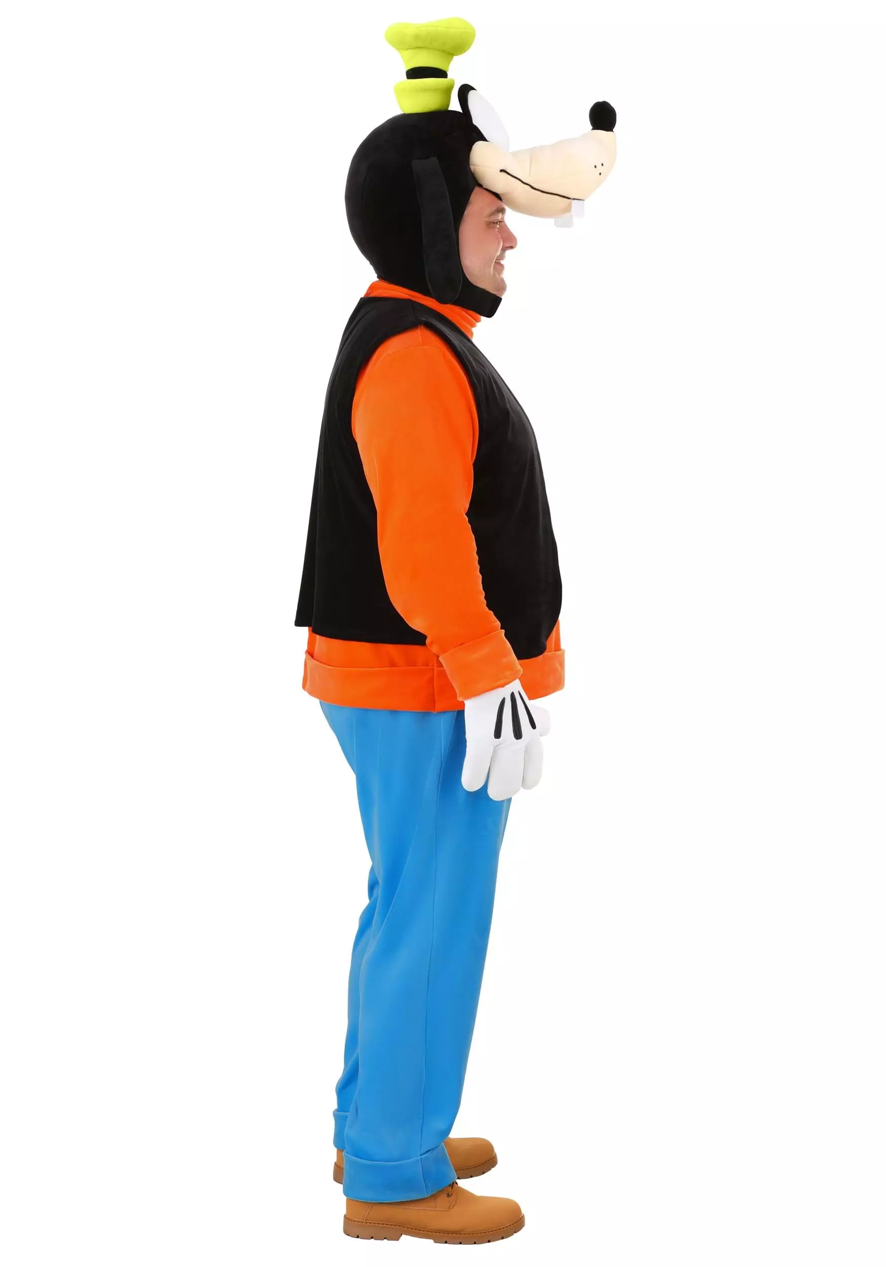 Fun Costumes Disney Plus Size Deluxe Goofy Costume For Adults 5 Fun Costumes Disney Plus Size Deluxe Goofy Costume For Adults - Image 3