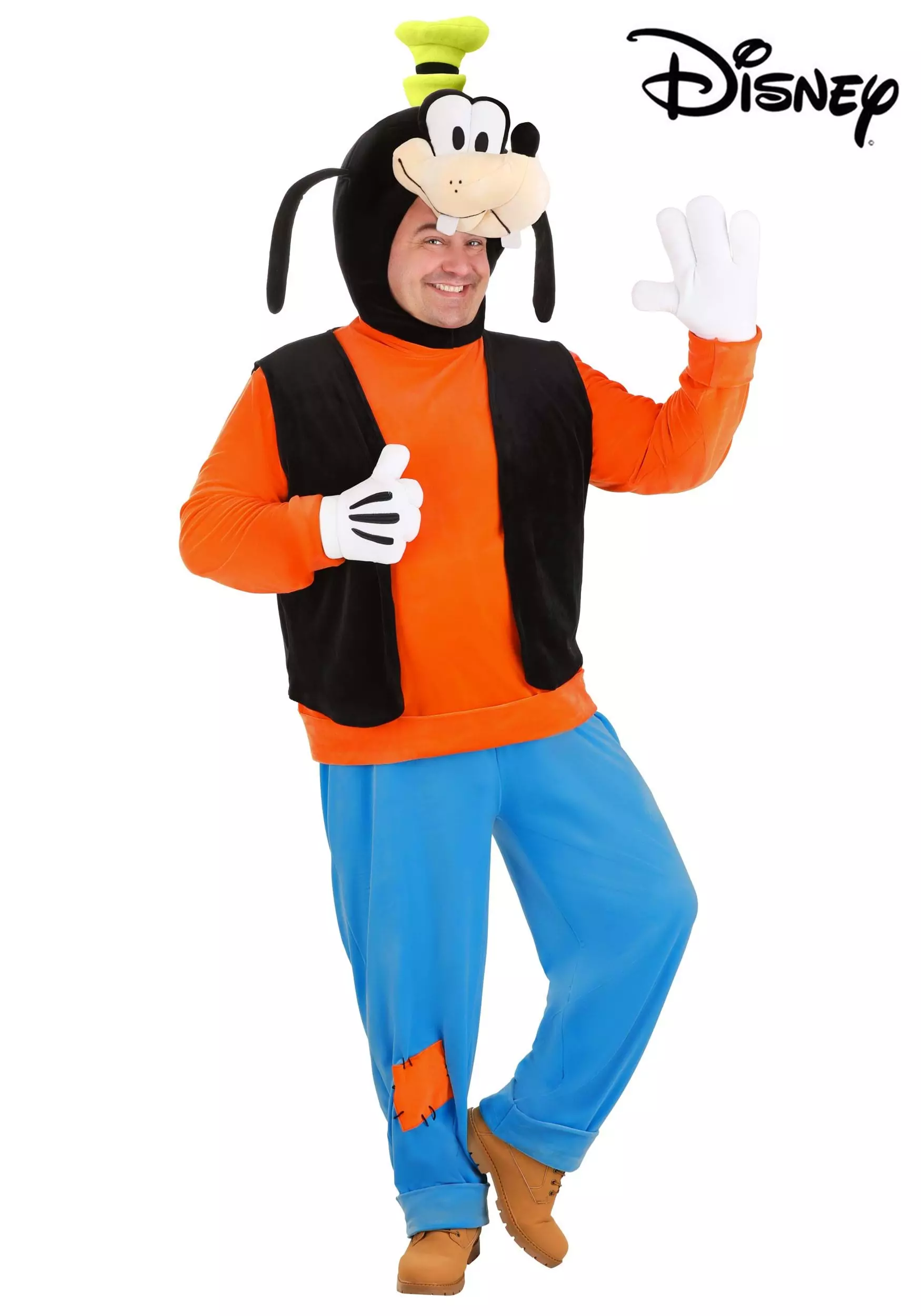 Fun Costumes Disney Plus Size Deluxe Goofy Costume For Adults 7 Fun Costumes Disney Plus Size Deluxe Goofy Costume For Adults - Image 5