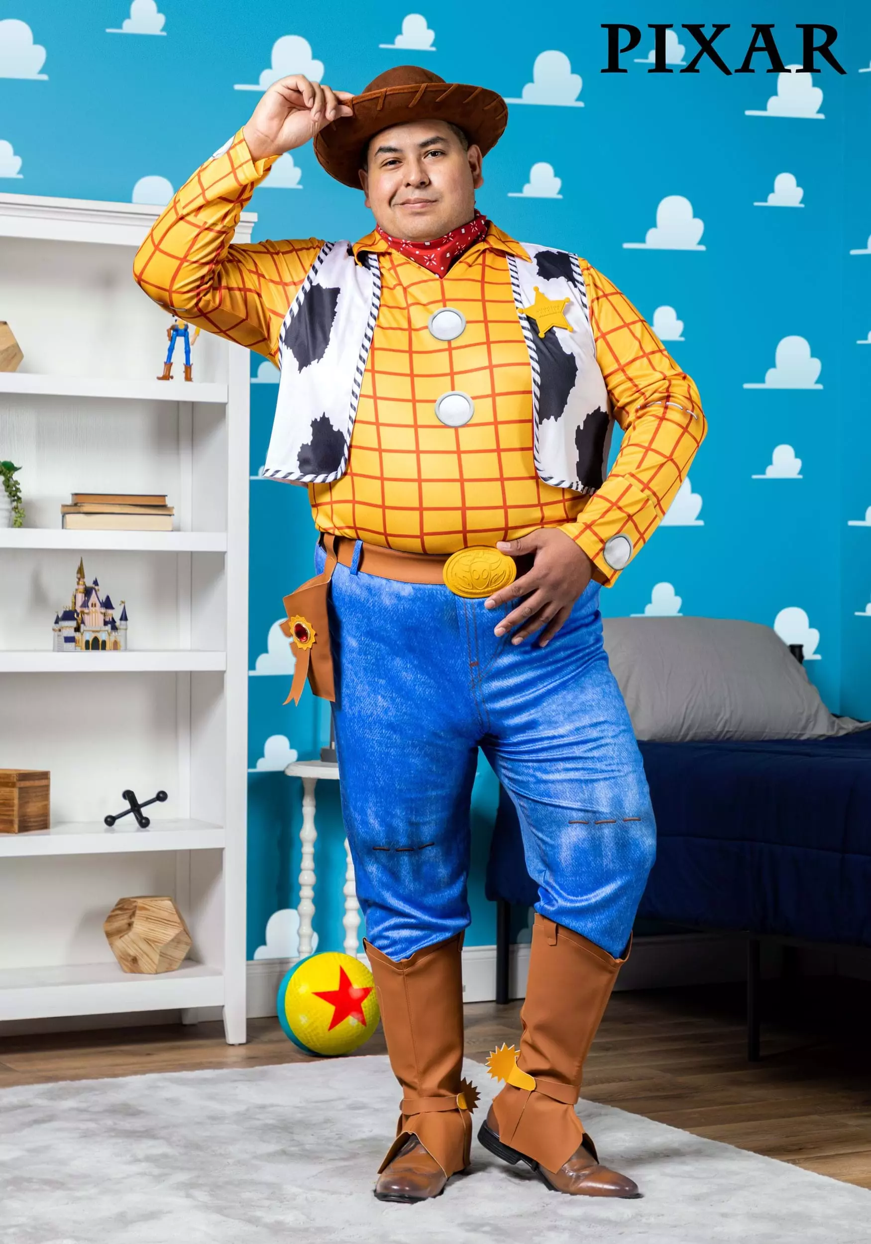 Fun Costumes Disney Deluxe Woody Toy Story Plus Size Costume For Men 3 Fun Costumes Disney Deluxe Woody Toy Story Plus Size Costume For Men