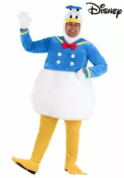 Fun Costumes Men's Plus Size Donald Duck Costume -Cheap Halloween Costume Store plus size donald duck costume alt 3