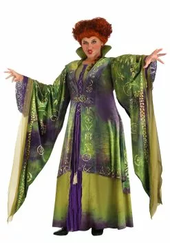 Fun Costumes Winifred Sanderson Costume For Plus Size Women From Disney's Hocus Pocus 17 Fun Costumes Winifred Sanderson Costume For Plus Size Women From Disney's Hocus Pocus -Cheap Halloween Costume Store plus size hocus pocus winifred sanderson costume alt 2