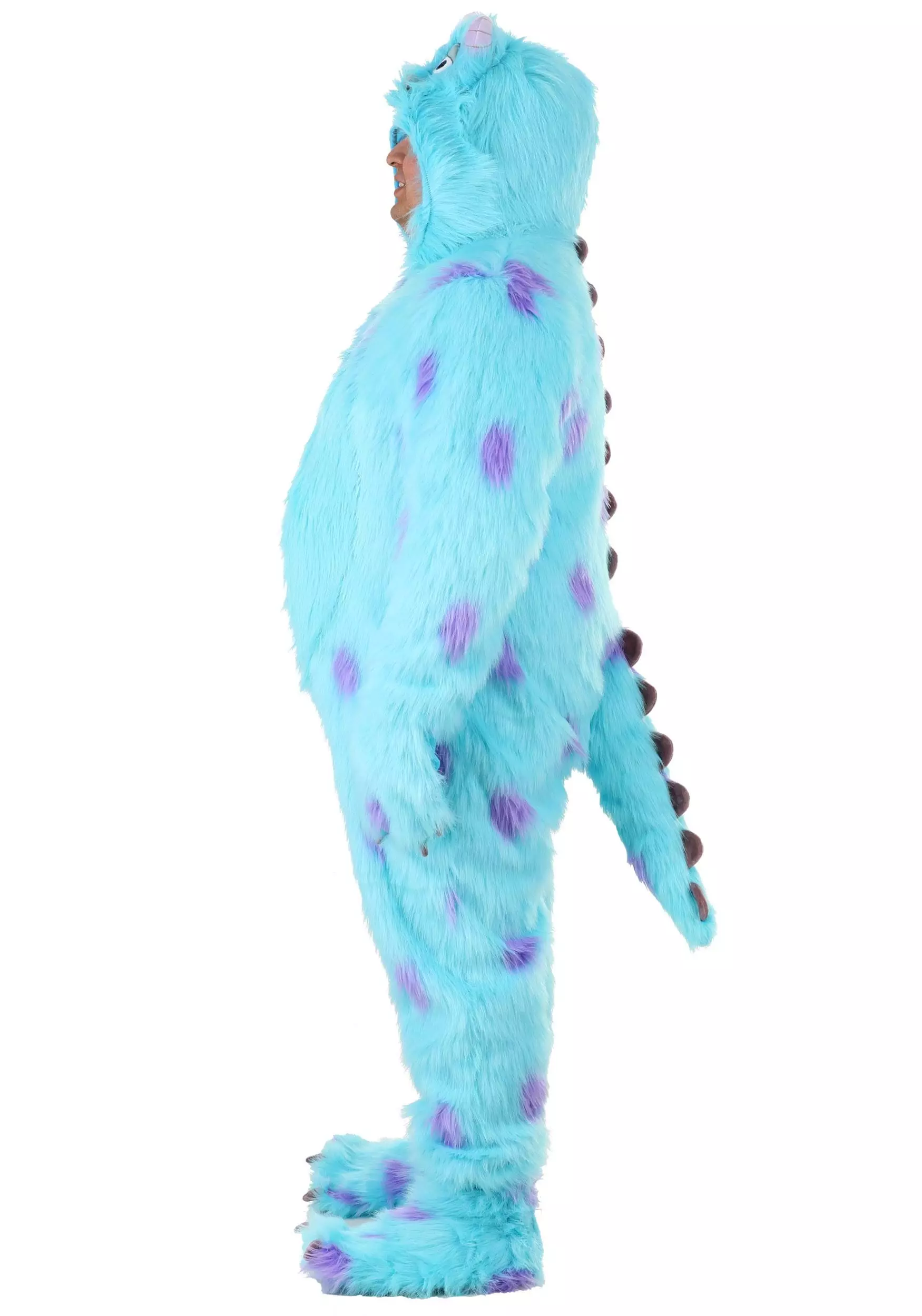 Zhenjiang Lian Yew Every Age Garment Accessories A Disney Monsters Inc Plus Size Hooded Sulley Costume 4 Zhenjiang Lian Yew Every Age Garment Accessories A Disney Monsters Inc Plus Size Hooded Sulley Costume - Image 2