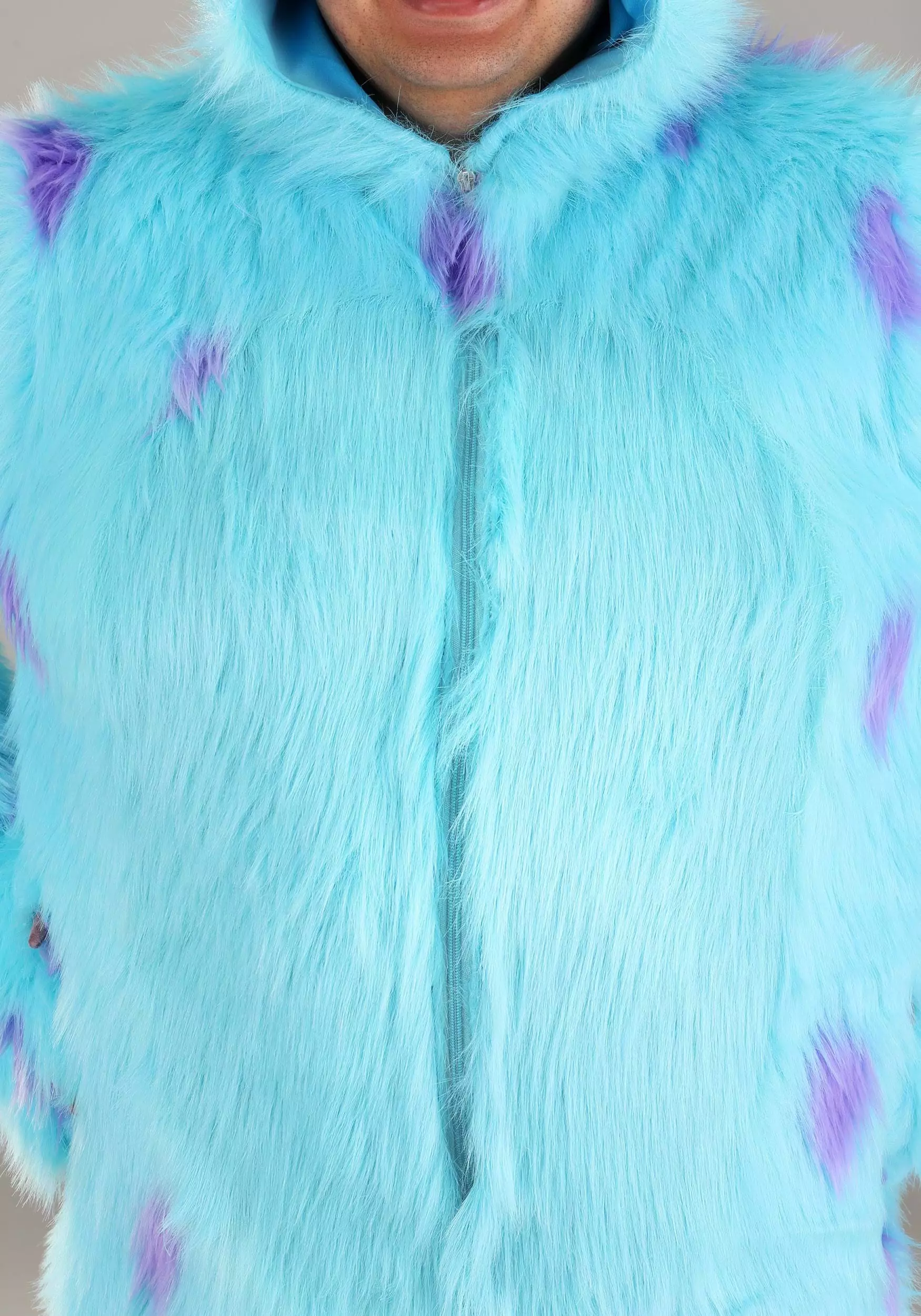Zhenjiang Lian Yew Every Age Garment Accessories A Disney Monsters Inc Plus Size Hooded Sulley Costume 8 Zhenjiang Lian Yew Every Age Garment Accessories A Disney Monsters Inc Plus Size Hooded Sulley Costume - Image 6