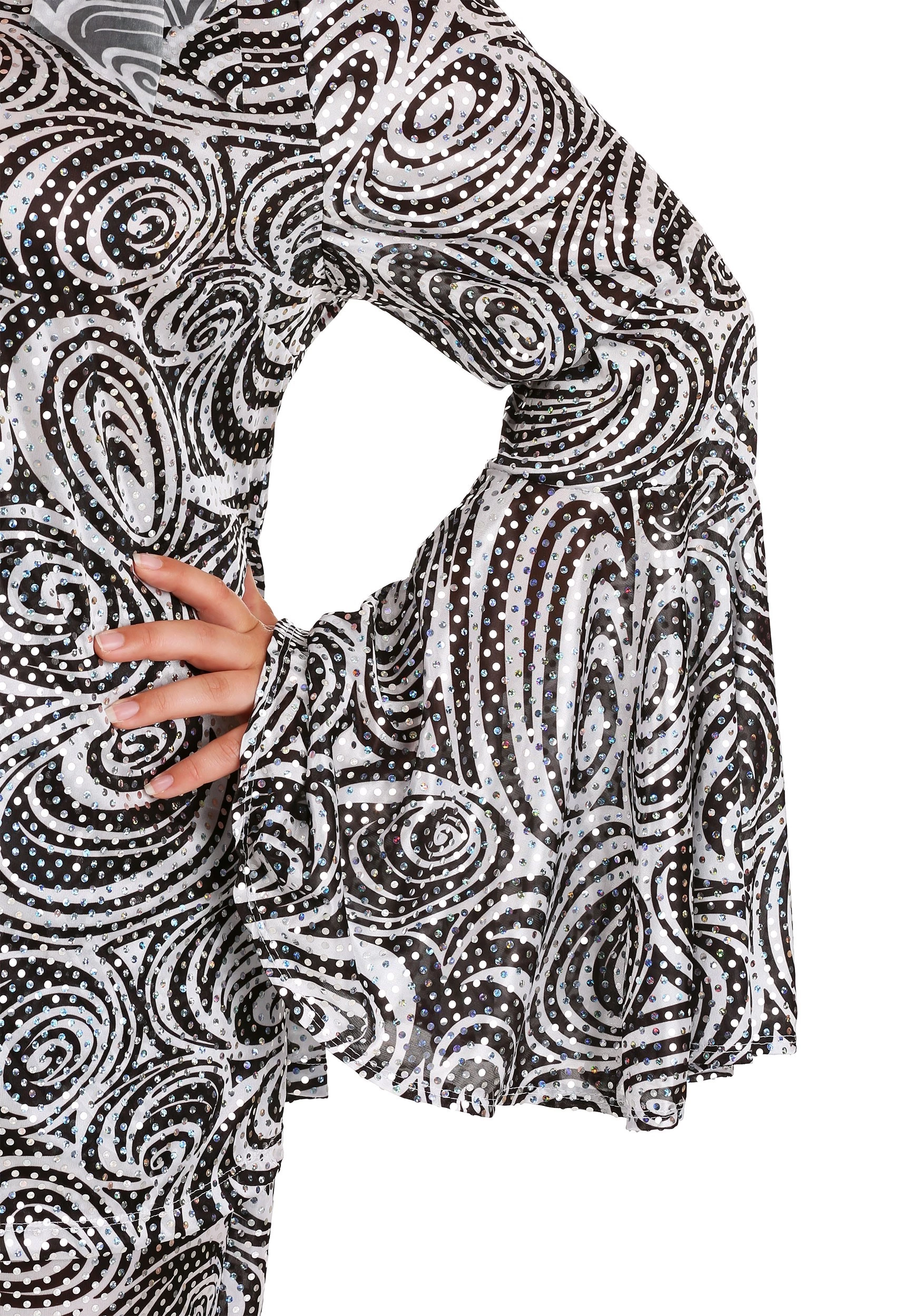 California Costume Collection Women's Plus Size Foxy Lady Disco Costume 7 California Costume Collection Women's Plus Size Foxy Lady Disco Costume - Image 5