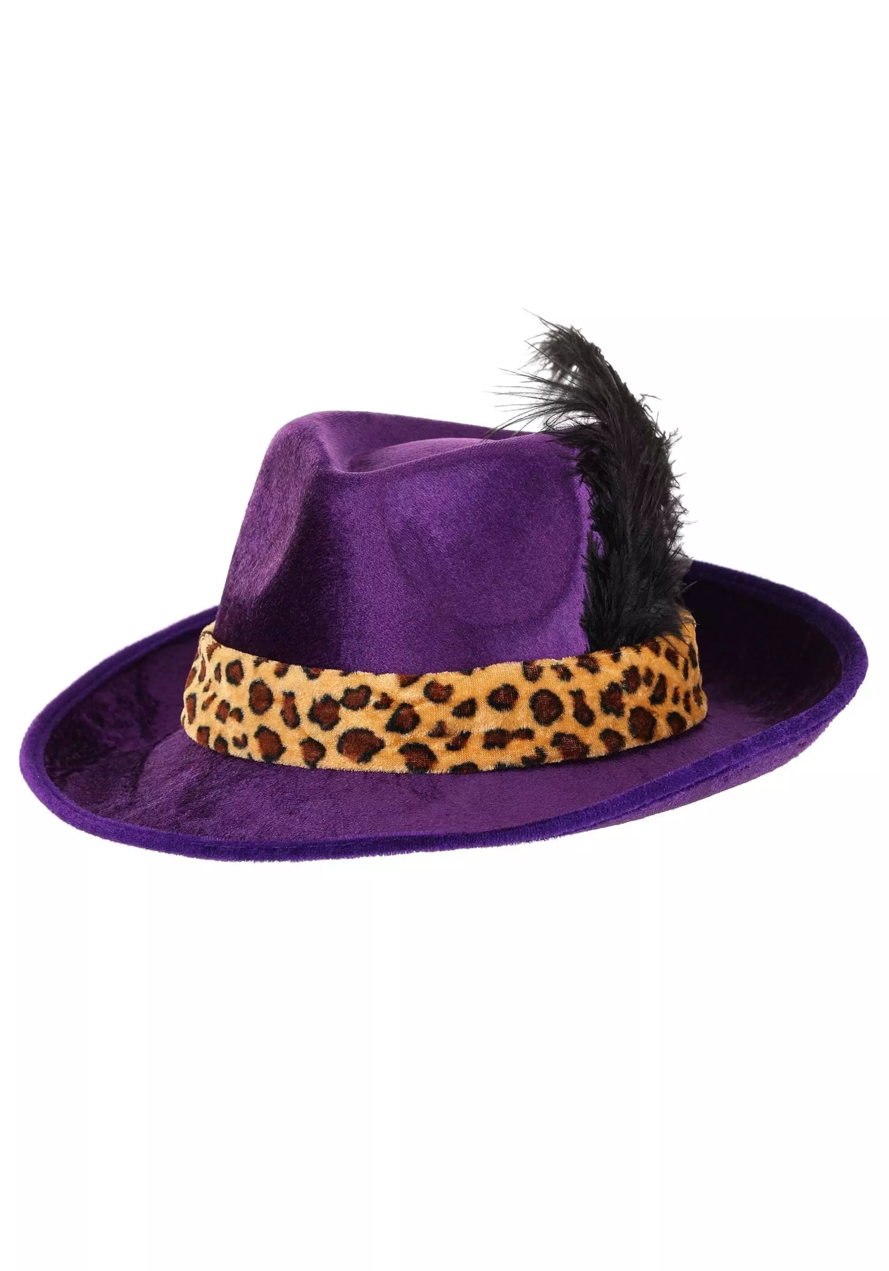 Elope Purple Pimp Hat Costume Accessory 2 Elope Purple Pimp Hat Costume Accessory