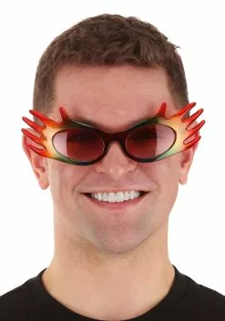 Elope Hands Rainbow Glasses -Cheap Halloween Costume Store rainbow hands glasses alt 2