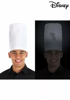 Elope Disney Ratatouille White Light Up Chef Costume Hat