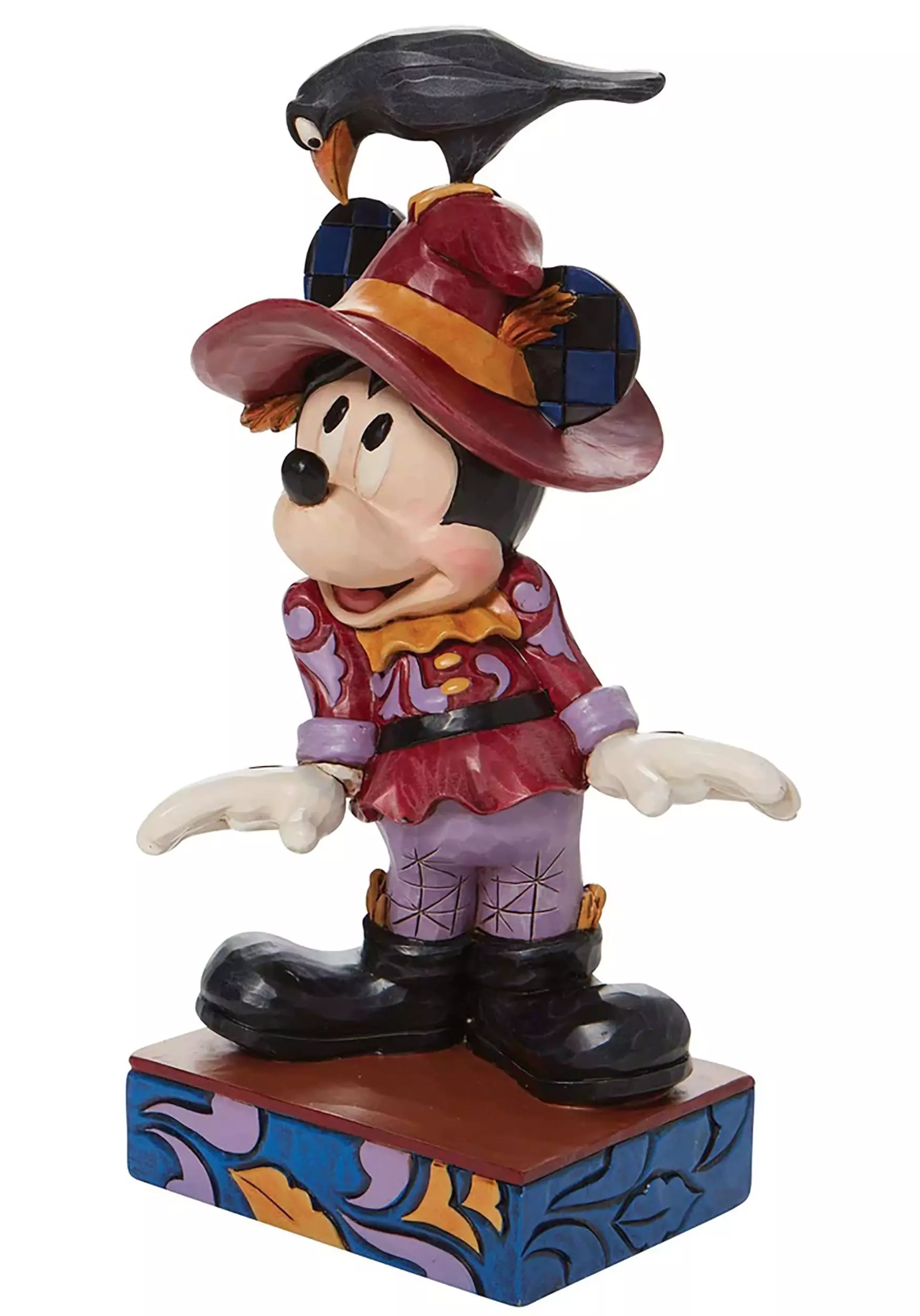 Enesco Jim Shore Scarecrow Mickey Statue 5 Enesco Jim Shore Scarecrow Mickey Statue - Image 3