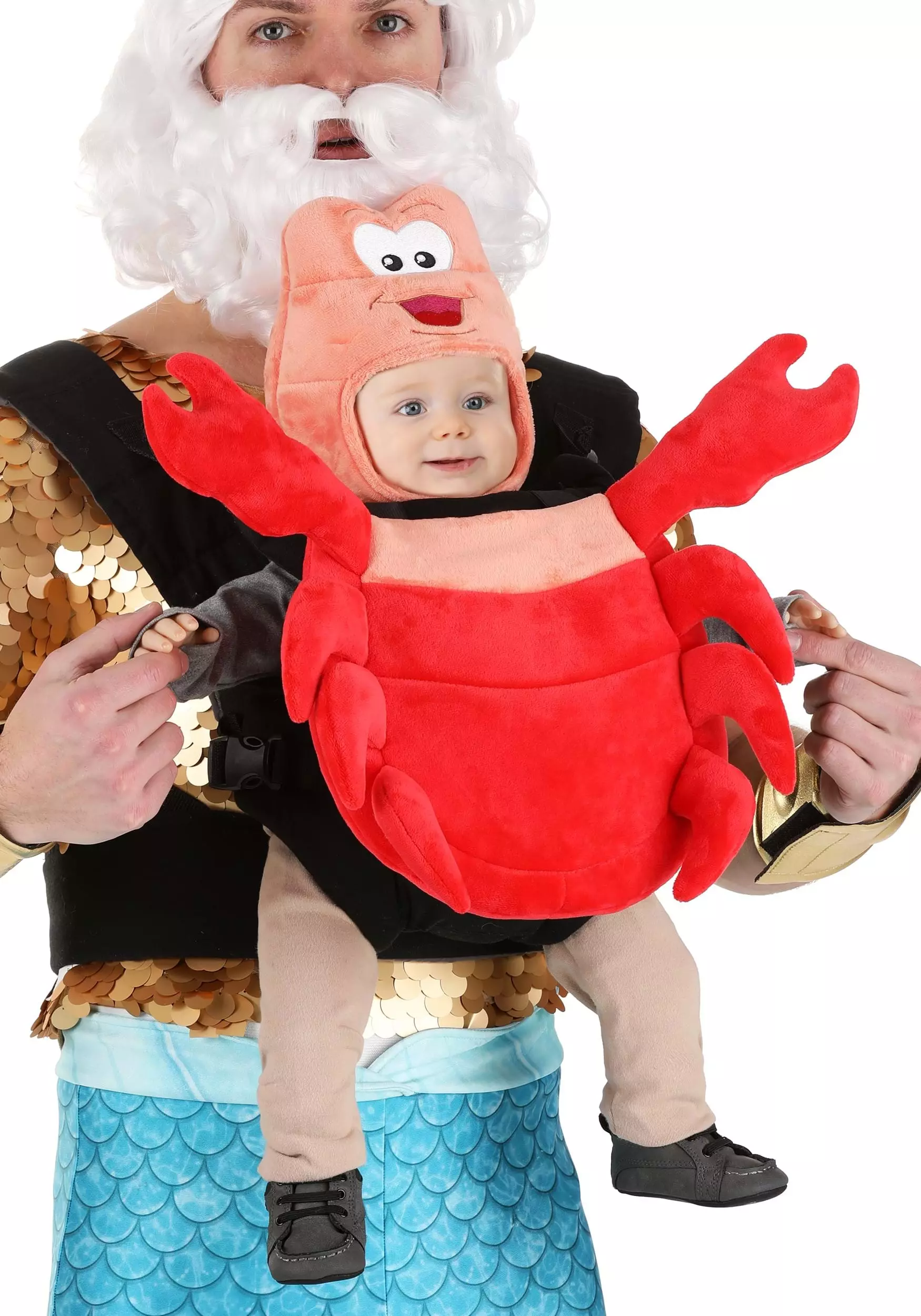 Elope Disney Sebastian Baby Carrier Costume Cover 4 Elope Disney Sebastian Baby Carrier Costume Cover - Image 2